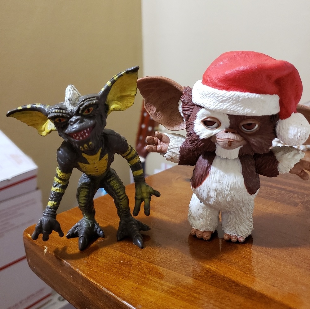 Gizmo and Stripes Gremlins collectors figures